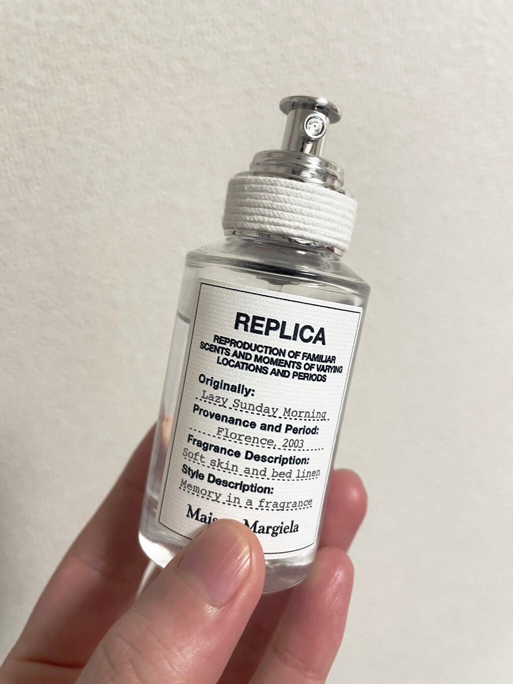 レプリカ オードトワレ レイジー サンデーモーニング /Maison Margiela Fragrances/香水(レディース)を使ったクチコミ(1枚目)