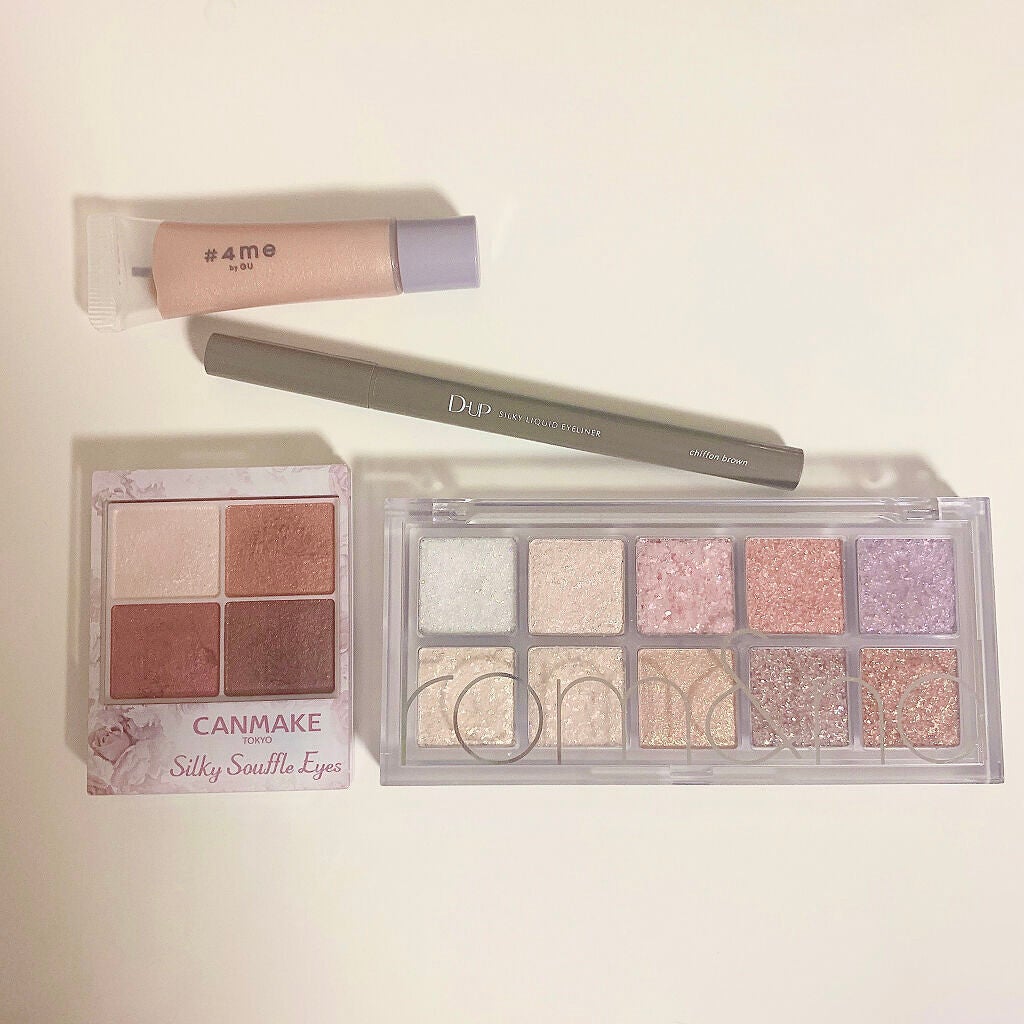 シルキースフレアイズ/キャンメイク/アイシャドウパレットを使ったクチコミ(4枚目)