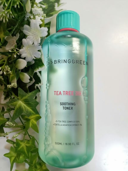 ティーツリーシカスージングトナー/BRING GREEN/化粧水を使ったクチコミ(1枚目)