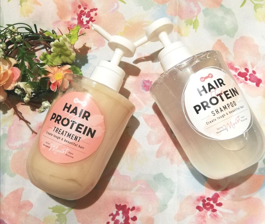 モイストシャンプー／ヘアトリートメント/ヘアザプロテイン/市販シャンプーを使ったクチコミ（1枚目）