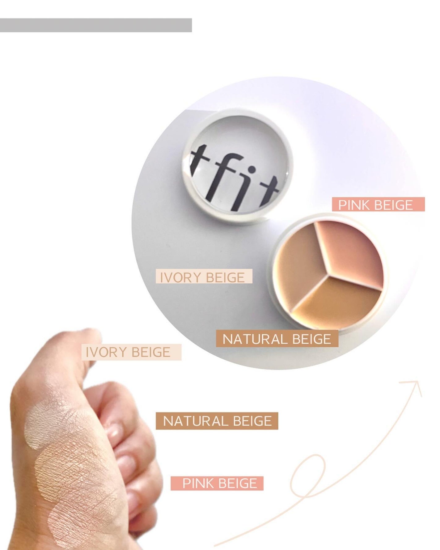 カバーアッププロコンシーラー/TFIT/パレットコンシーラーを使ったクチコミ(3枚目)