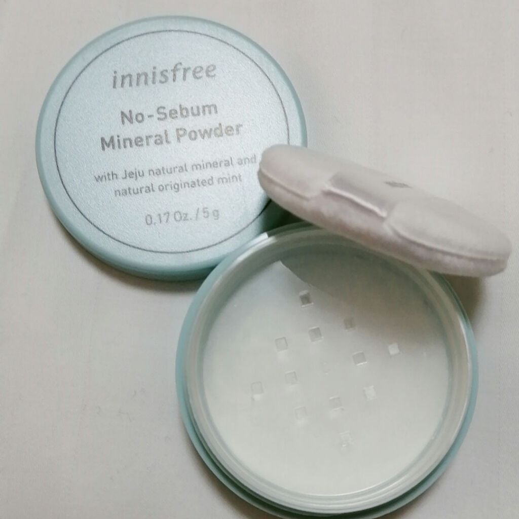 ノーセバム ミネラルパウダー/innisfree/ルースパウダーを使ったクチコミ(3枚目)