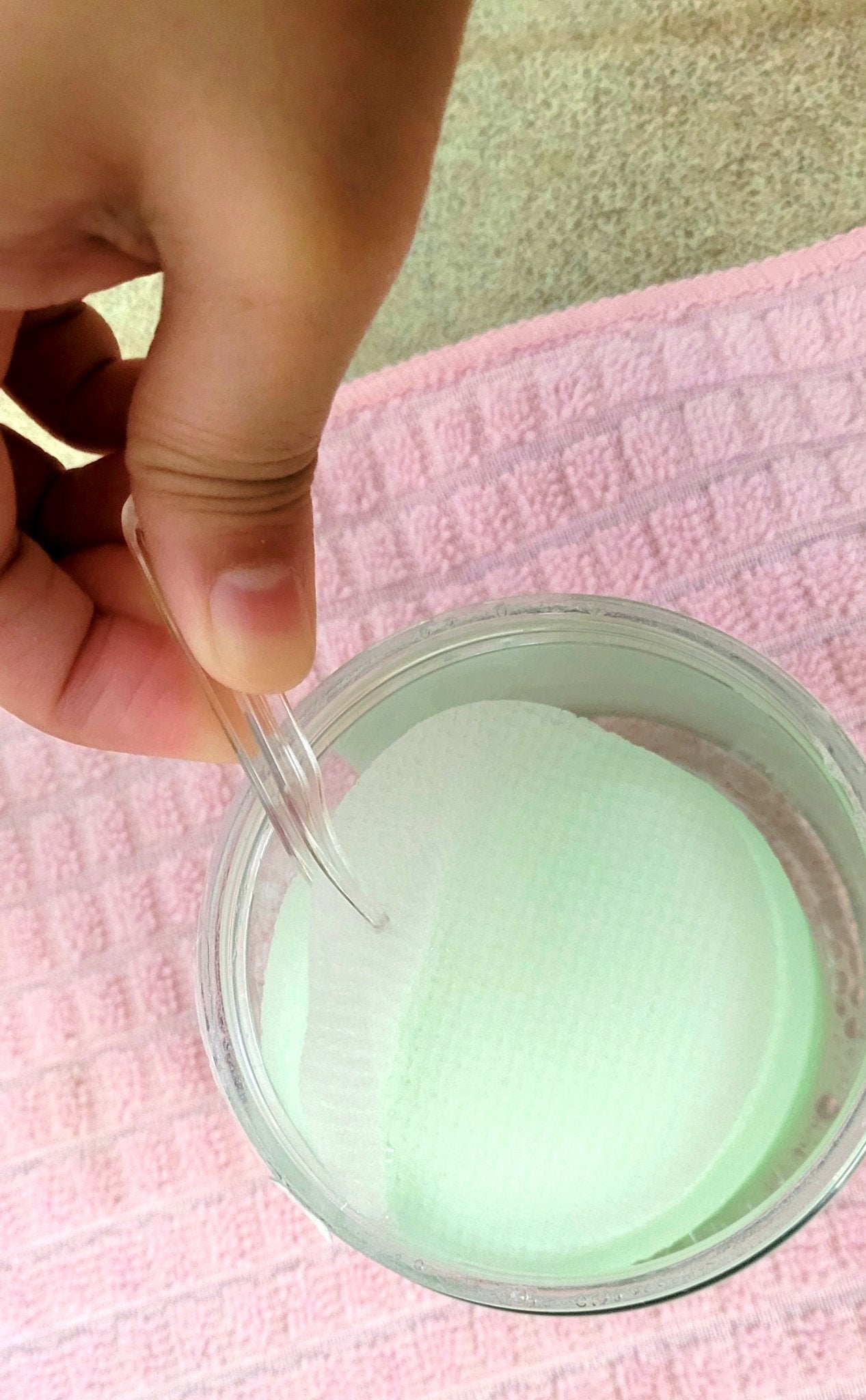 ダーマテカバイオームカーミングパッド/THE A'VVE/トナーパッドを使ったクチコミ(4枚目)