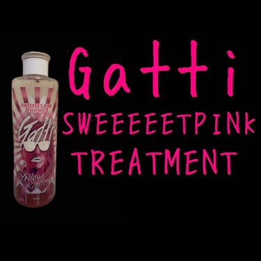 ホーユー ガッチ イエローキエロー カラーシャンプー/トリートメントのクチコミ「hoyu Gatti SWEEEEET PINK  ドンキ限定販売
カラートリートメント　16.....」（1枚目）