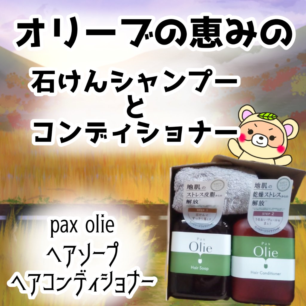  ヘアソープ／ヘアコンディショナー/パックスオリー/市販シャンプーを使ったクチコミ（1枚目）
