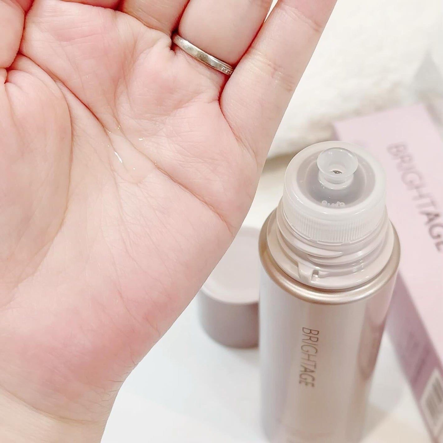 リフトホワイト ローション モイスト/BRIGHTAGE/化粧水を使ったクチコミ(3枚目)