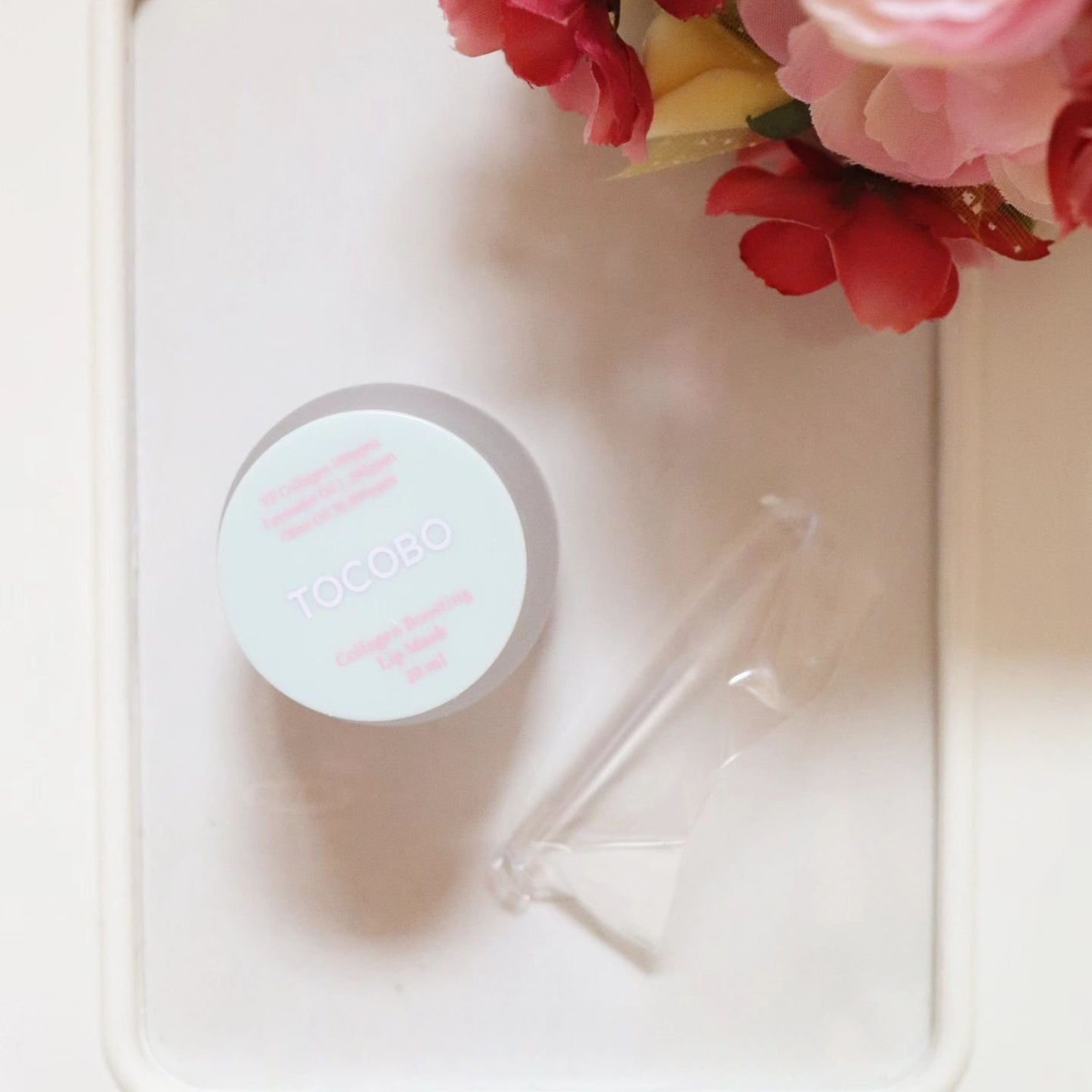 コラーゲンブースティングリップマスク/TOCOBO/リップマスクを使ったクチコミ(4枚目)