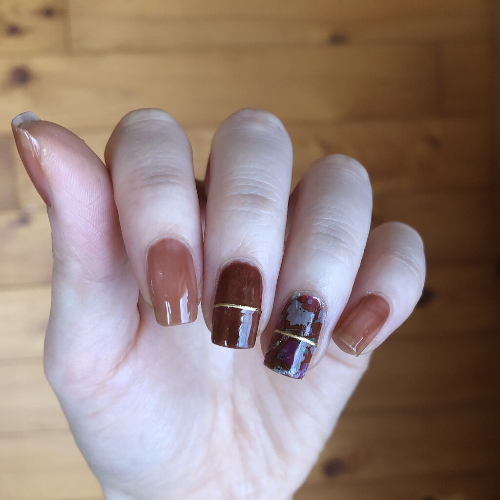 しずくネイルシール/キャンドゥ/ネイルシールを使ったクチコミ（1枚目）