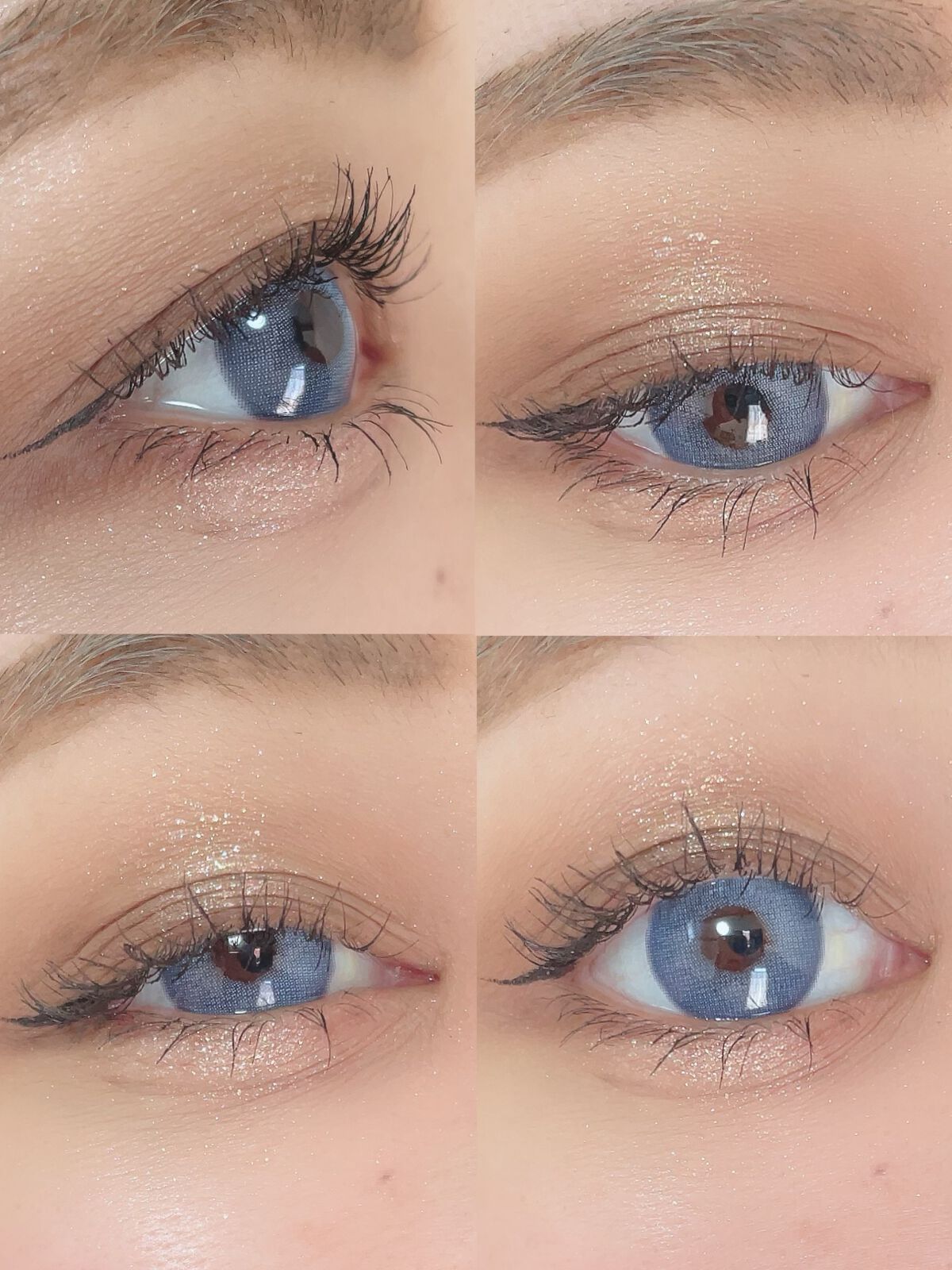 ごんす@YouTube始めました on LIPS 「《バイオレットカラコン❤︎》HONEYCOLORの新色で日本人..」(5枚目)