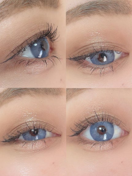 ごんす@YouTube始めました on LIPS 「《バイオレットカラコン❤︎》HONEYCOLORの新色で日本人..」(5枚目)