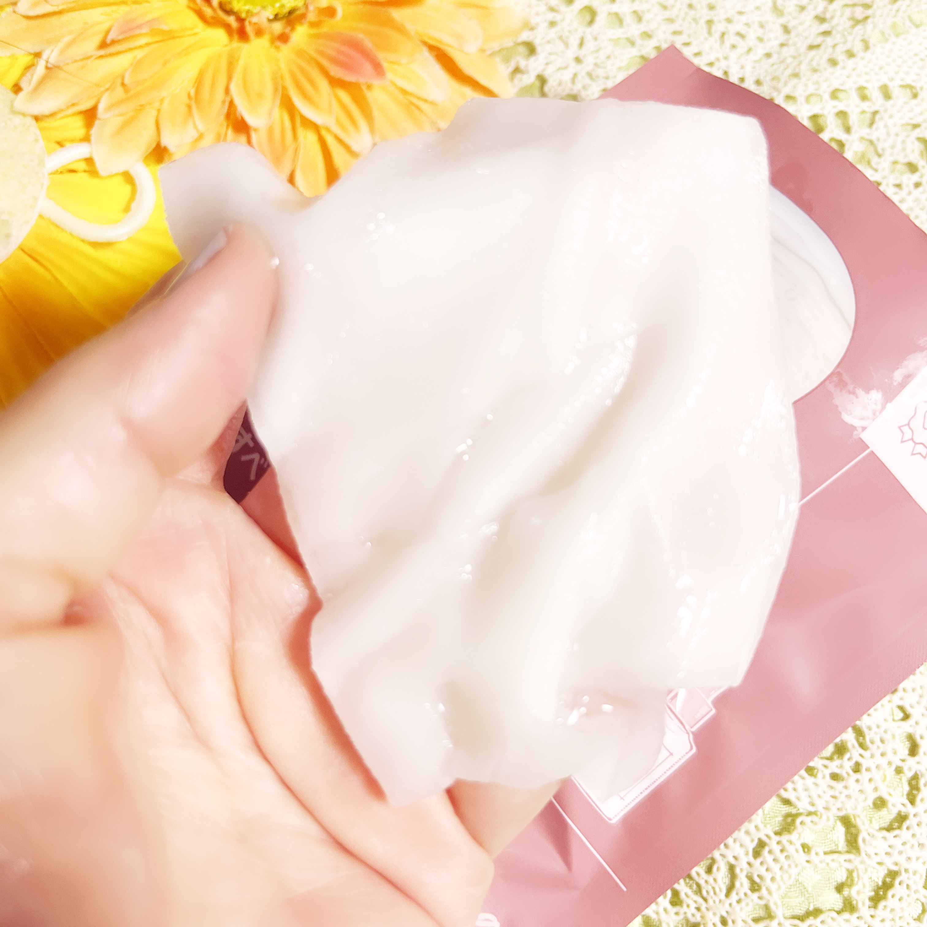 3番 すべすべキメケアシートマスク/numbuzin/シートマスク・パックを使ったクチコミ（2枚目）