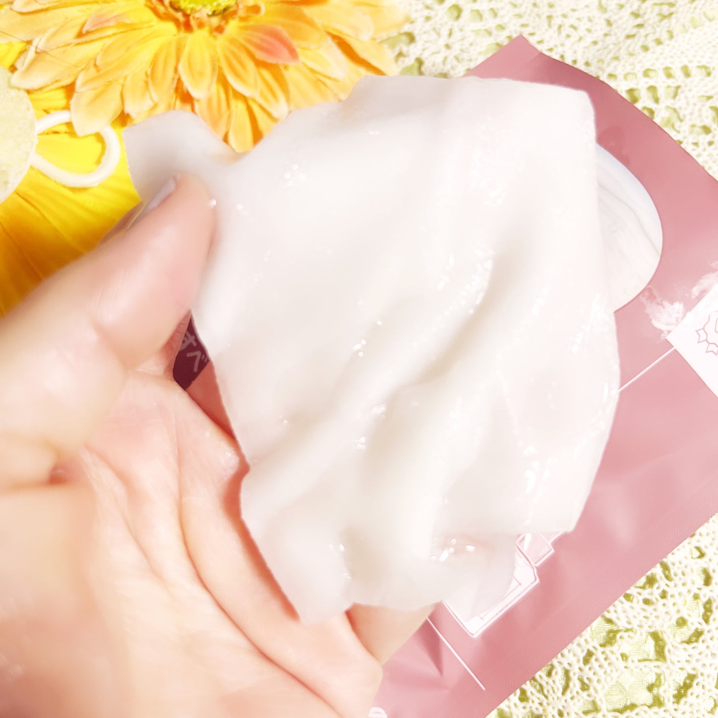 3番 すべすべキメケアシートマスク/numbuzin/シートマスク・パックを使ったクチコミ(2枚目)