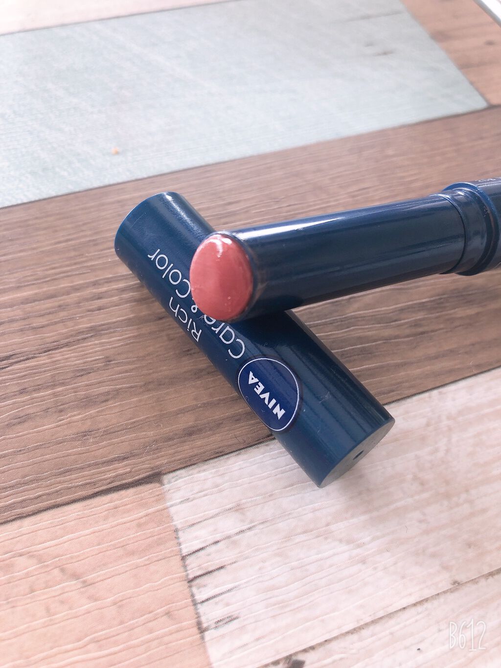 ニベア リッチケア＆カラーリップ/ニベア/リップクリームを使ったクチコミ（2枚目）