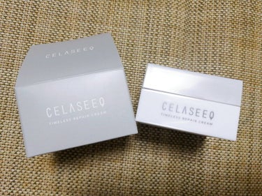 CELASEEQ タイムレスリペア クリームのクチコミ「美容成分を隅々まで浸透させるヒト幹細胞培養エキス配合の高浸透クリーム ということでこちらのシリ.....」（1枚目）