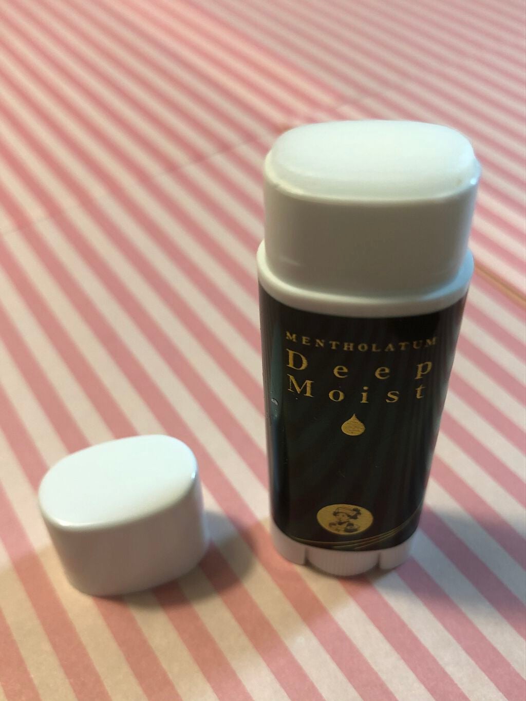 ディープモイスト メントール/メンソレータム/リップクリームを使ったクチコミ(1枚目)