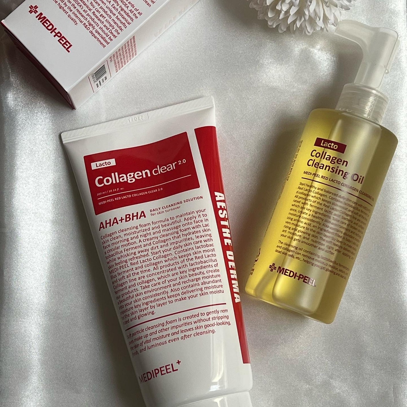 レッドラクトコラーゲンクレンジングオイル/MEDIPEEL/オイルクレンジングを使ったクチコミ(8枚目)