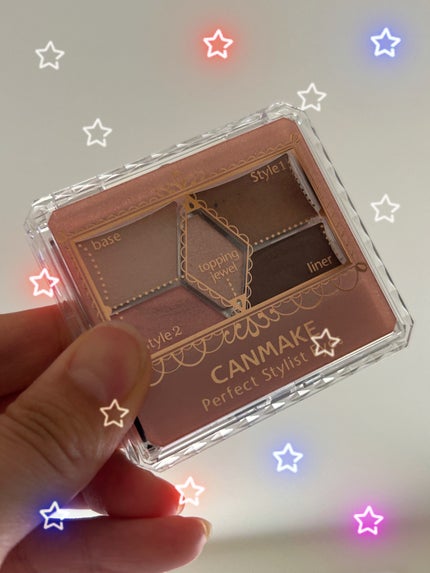 【旧品】パーフェクトスタイリストアイズ/キャンメイク/アイシャドウパレットを使ったクチコミ(1枚目)