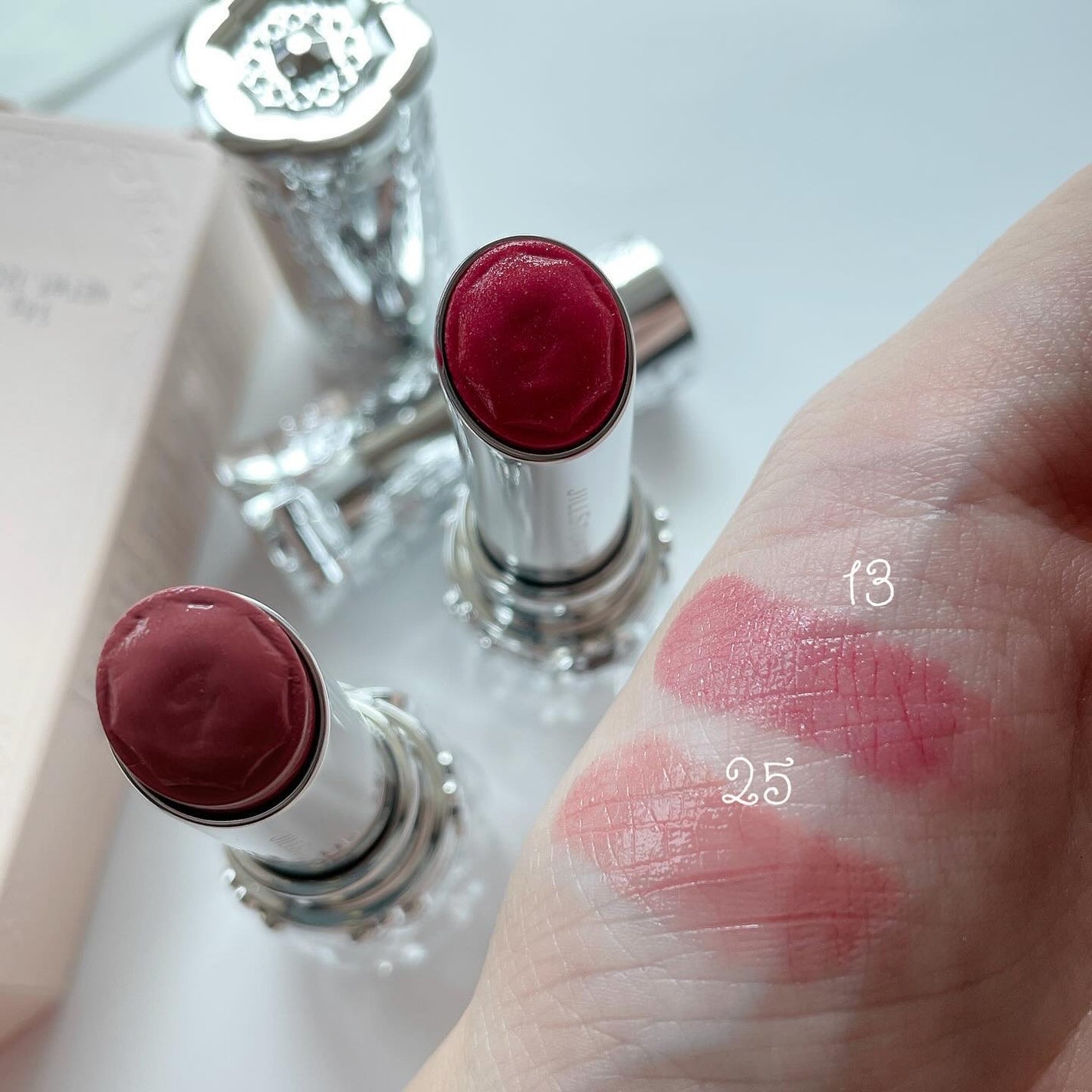 ジルスチュアート リップブロッサム グロウ/JILL STUART/口紅を使ったクチコミ(3枚目)