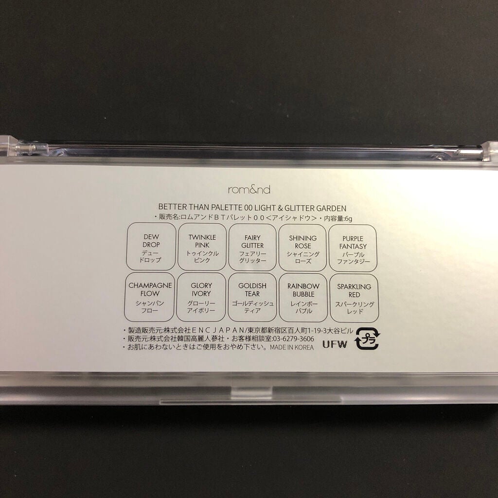 ベターザンパレット/rom&nd/アイシャドウパレットを使ったクチコミ(6枚目)