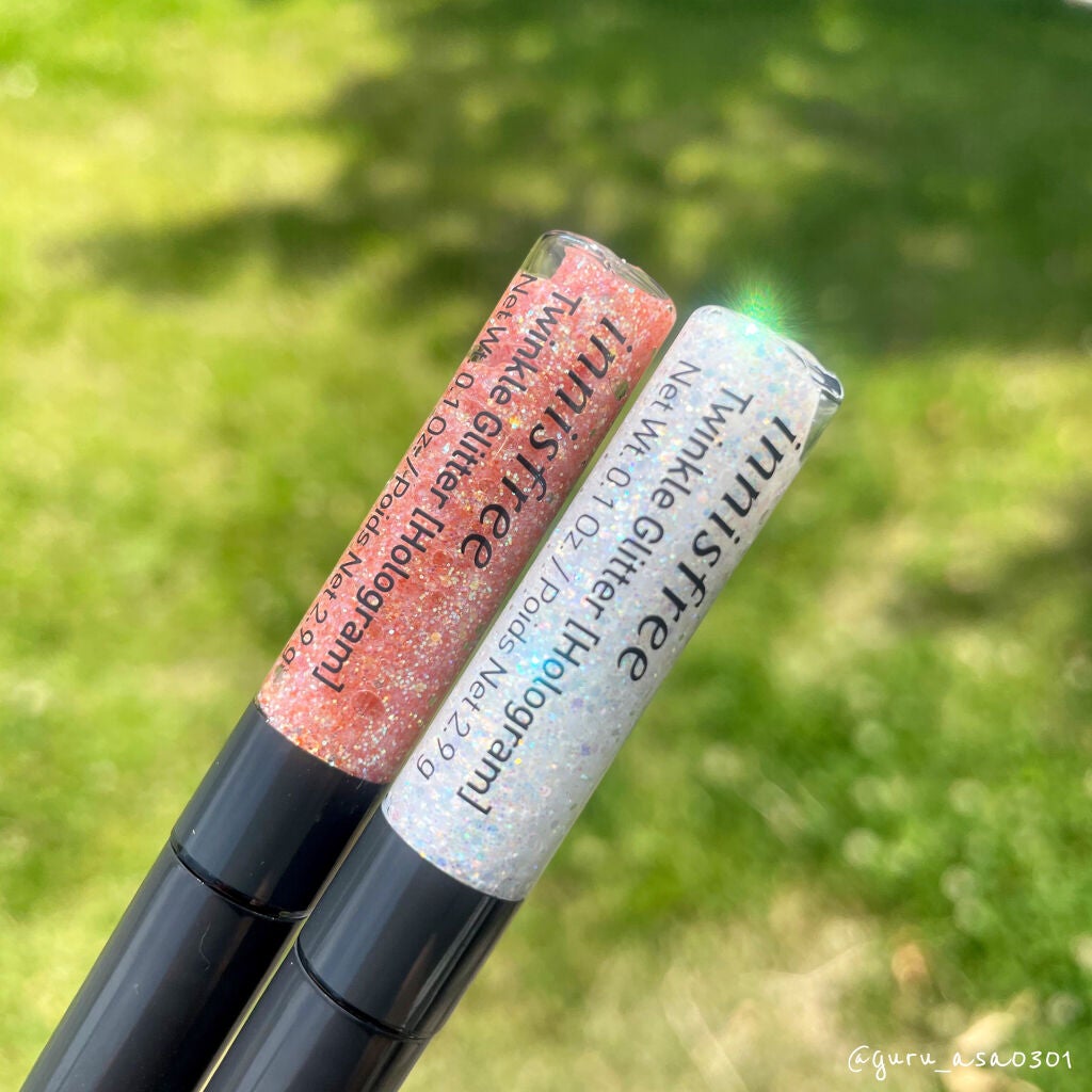 トゥインクル グリッター/innisfree/リキッドアイライナーを使ったクチコミ(1枚目)