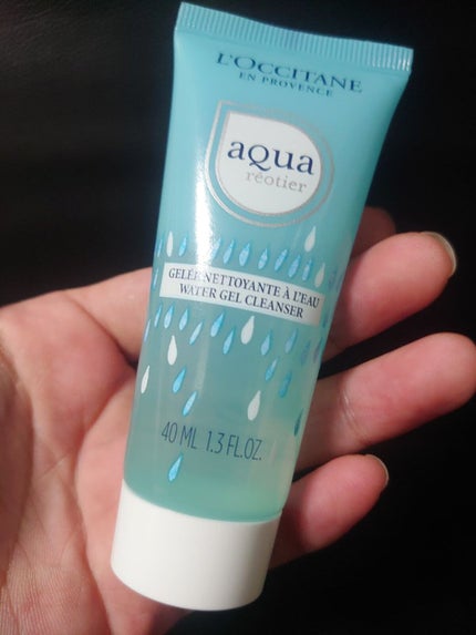 アクアレオティエ ジェルクレンザー/L'OCCITANE/クレンジングジェルを使ったクチコミ(5枚目)