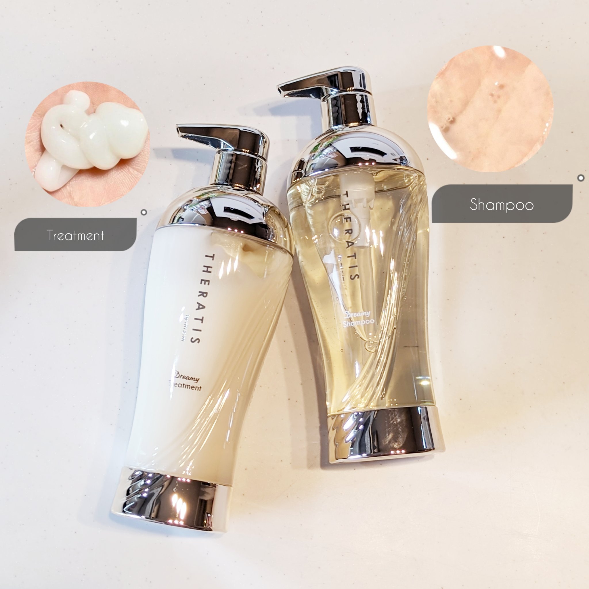 ドリーミー モイスト シャンプー/ヘアトリートメント/THERATIS/市販シャンプーを使ったクチコミ（3枚目）