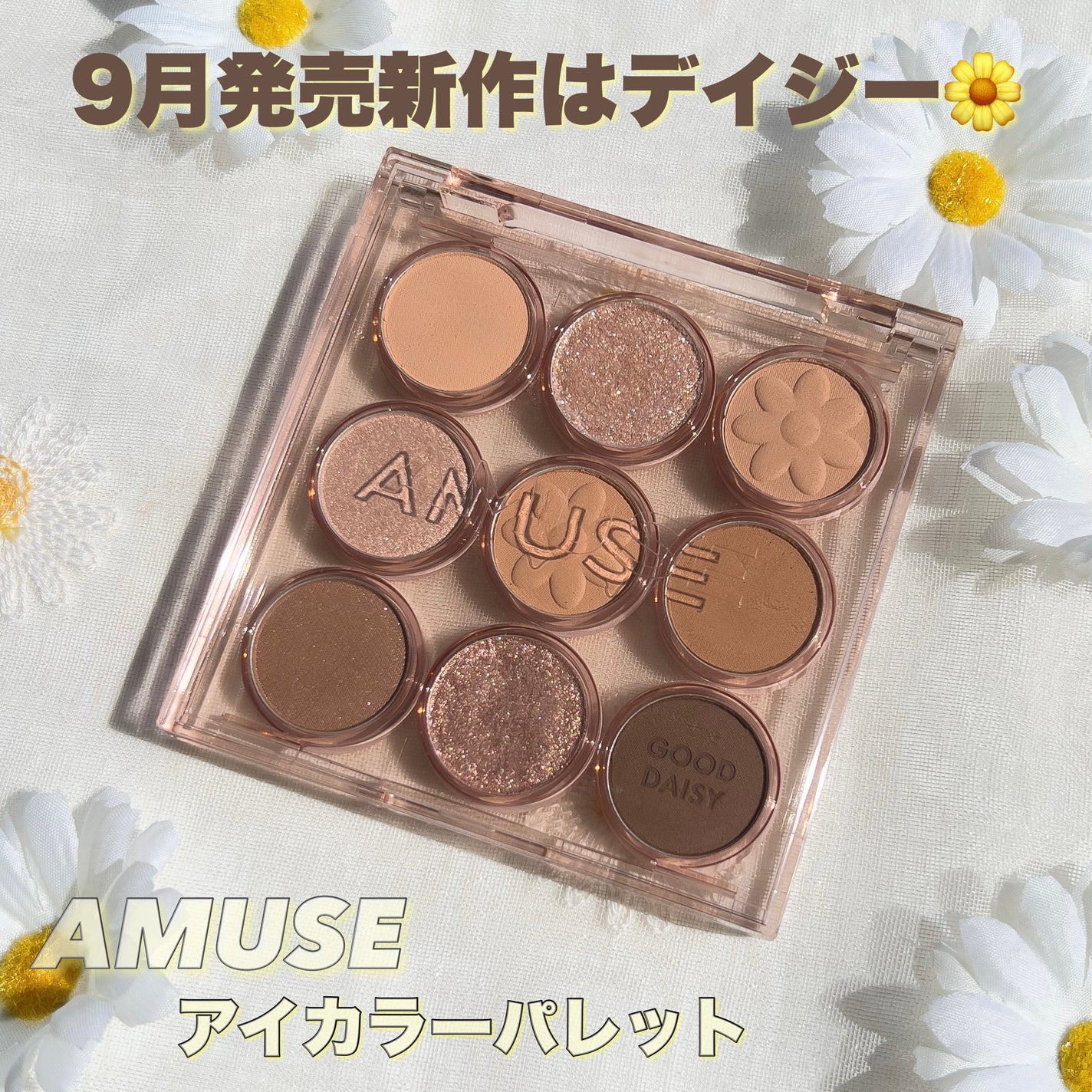 アイカラーパレット/AMUSE/アイシャドウパレットを使ったクチコミ(2枚目)