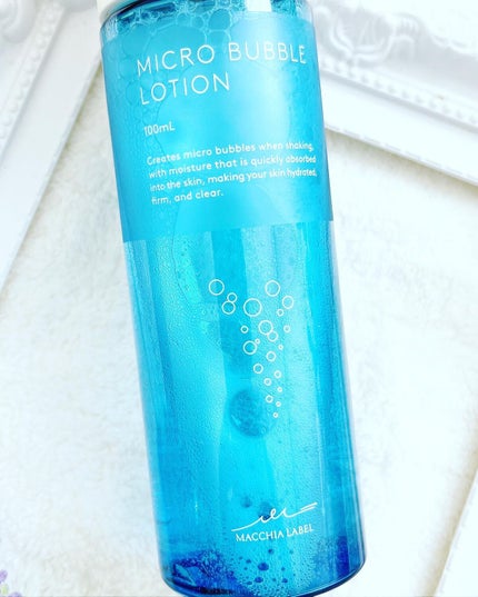 薬用マイクロバブルローション/Macchia Label/化粧水を使ったクチコミ(4枚目)