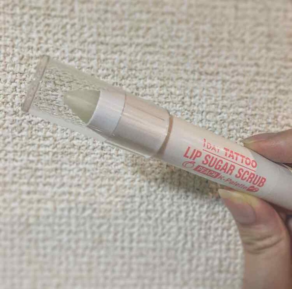 リップシュガースクラブモイストa/K-パレット/リップスクラブを使ったクチコミ（2枚目）