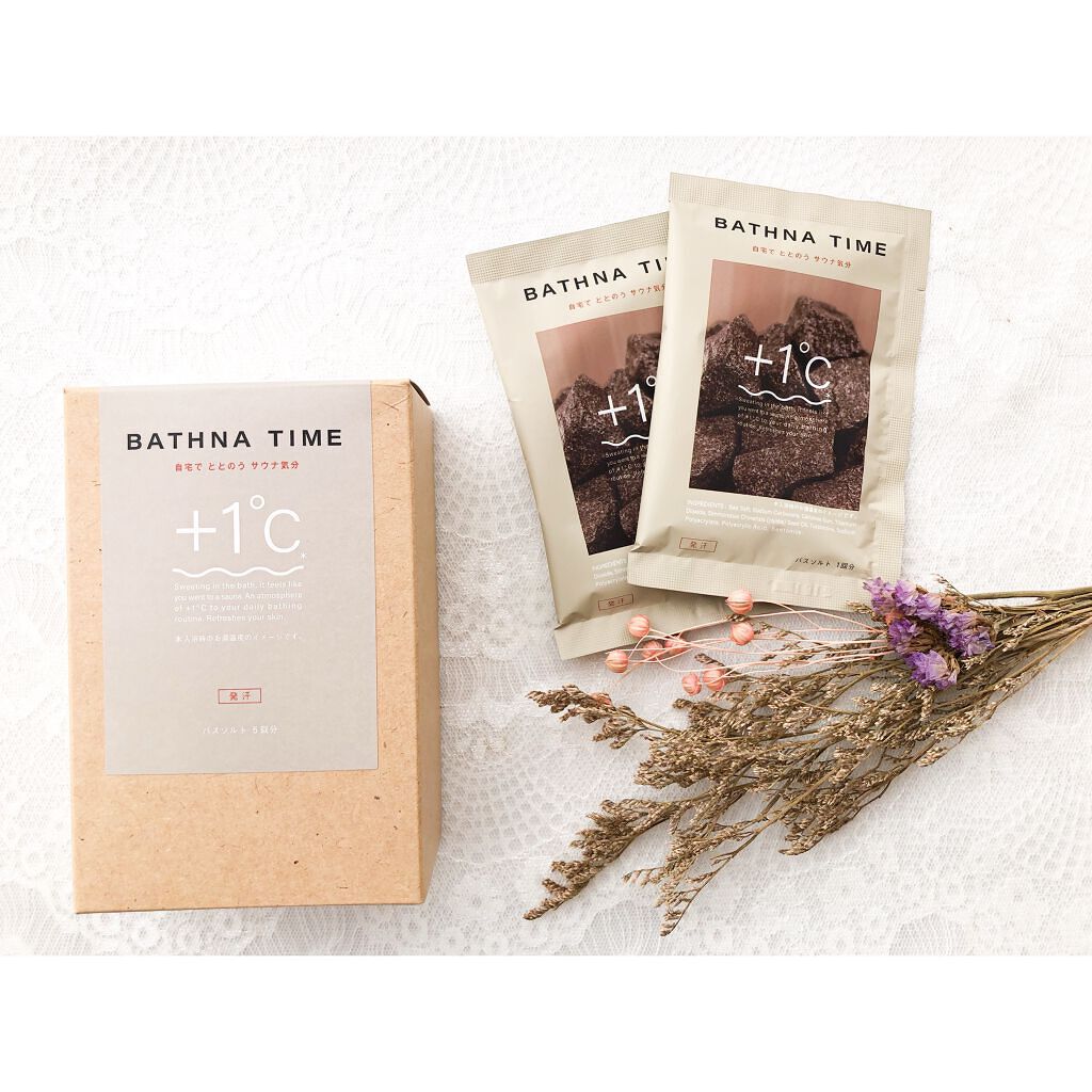 バスナタイム BHTバスソルト(浴用化粧料)/BATHNA TIME/無機塩系入浴剤を使ったクチコミ（1枚目）