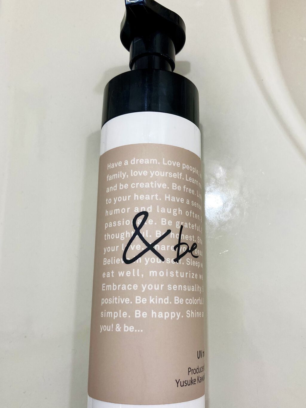 UVミルク/＆be/日焼け止め・UVケアを使ったクチコミ（1枚目）