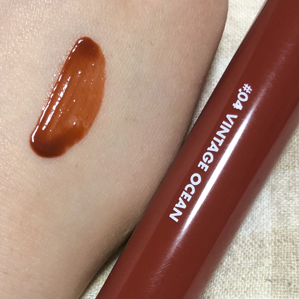 グラスティングウォーターティント/rom&nd/リップティントを使ったクチコミ（1枚目）