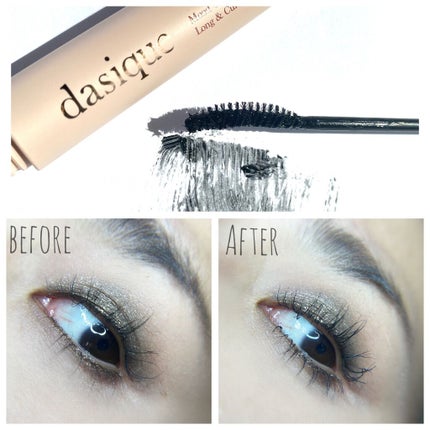 ムードアップマスカラ ロング&カール/dasique/マスカラを使ったクチコミ(2枚目)