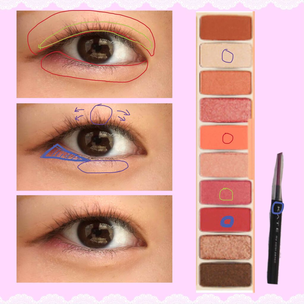 ケイト デザイニングアイブロウ3D/KATE/パウダーアイブロウを使ったクチコミ（1枚目）