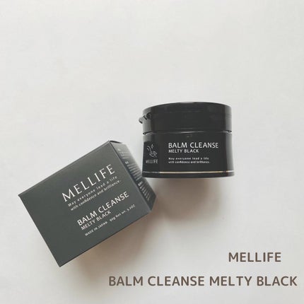 BALM CLEANSE メルティブラック/MELLIFE/クレンジングバームを使ったクチコミ(1枚目)