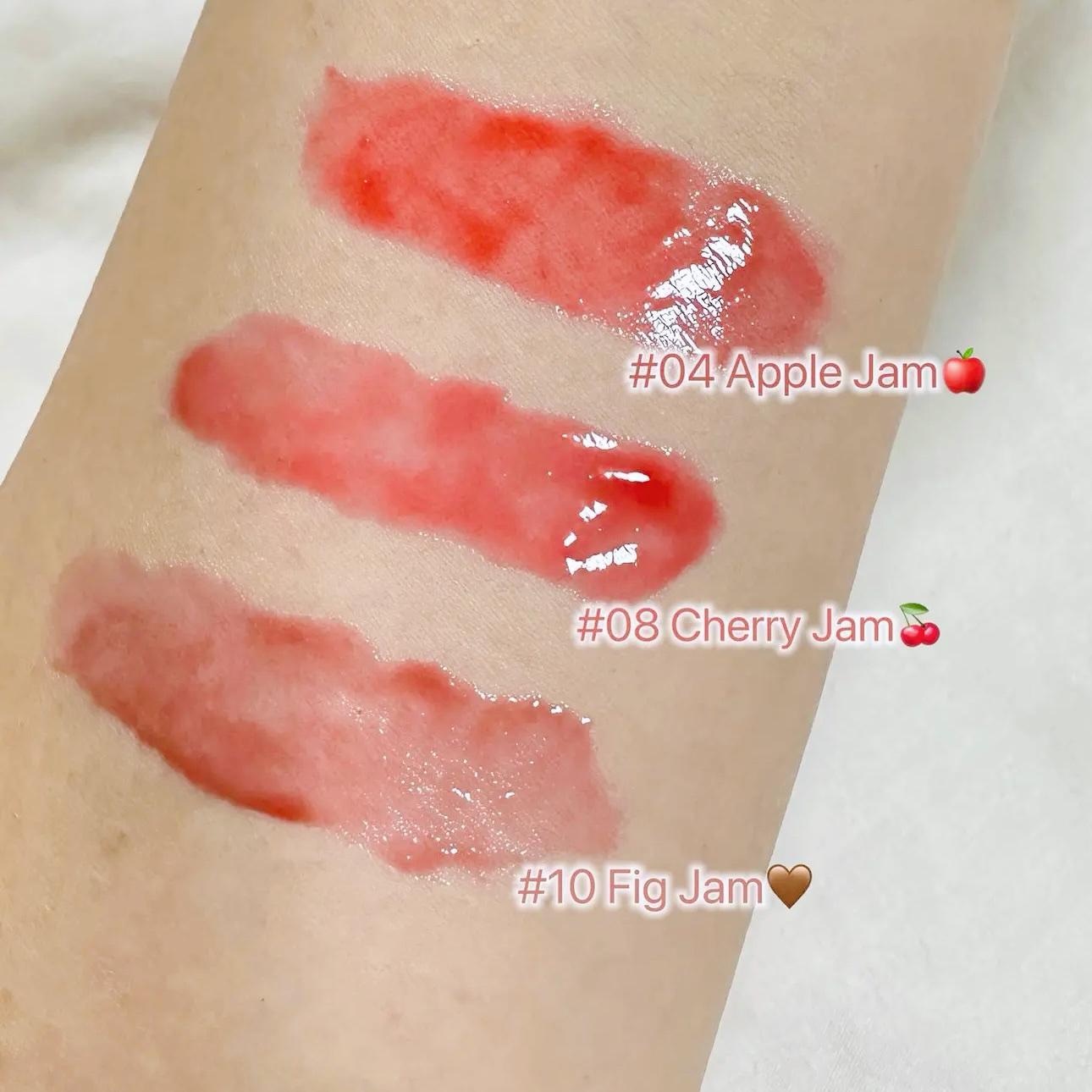 フルーティーリップジャム/dasique/リップバームを使ったクチコミ（3枚目）