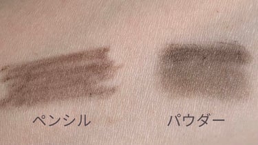 HAN ALL SHARP BROW W1 GENTLE BROWN/rom&nd/アイブロウペンシルを使ったクチコミ（3枚目）