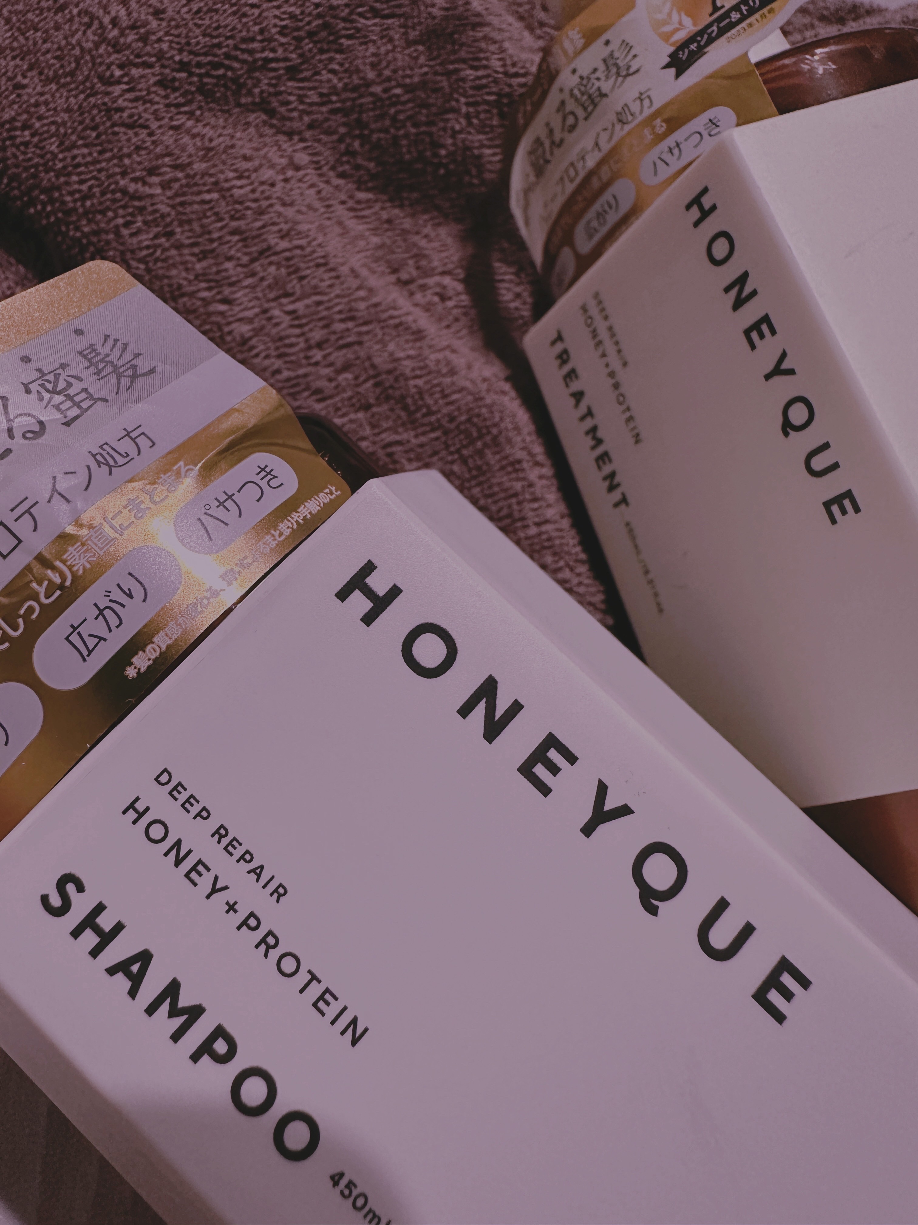 ディープリペア シャンプー モイスト／ヘアトリートメント モイスト/ハニーク/市販シャンプーを使ったクチコミ（1枚目）