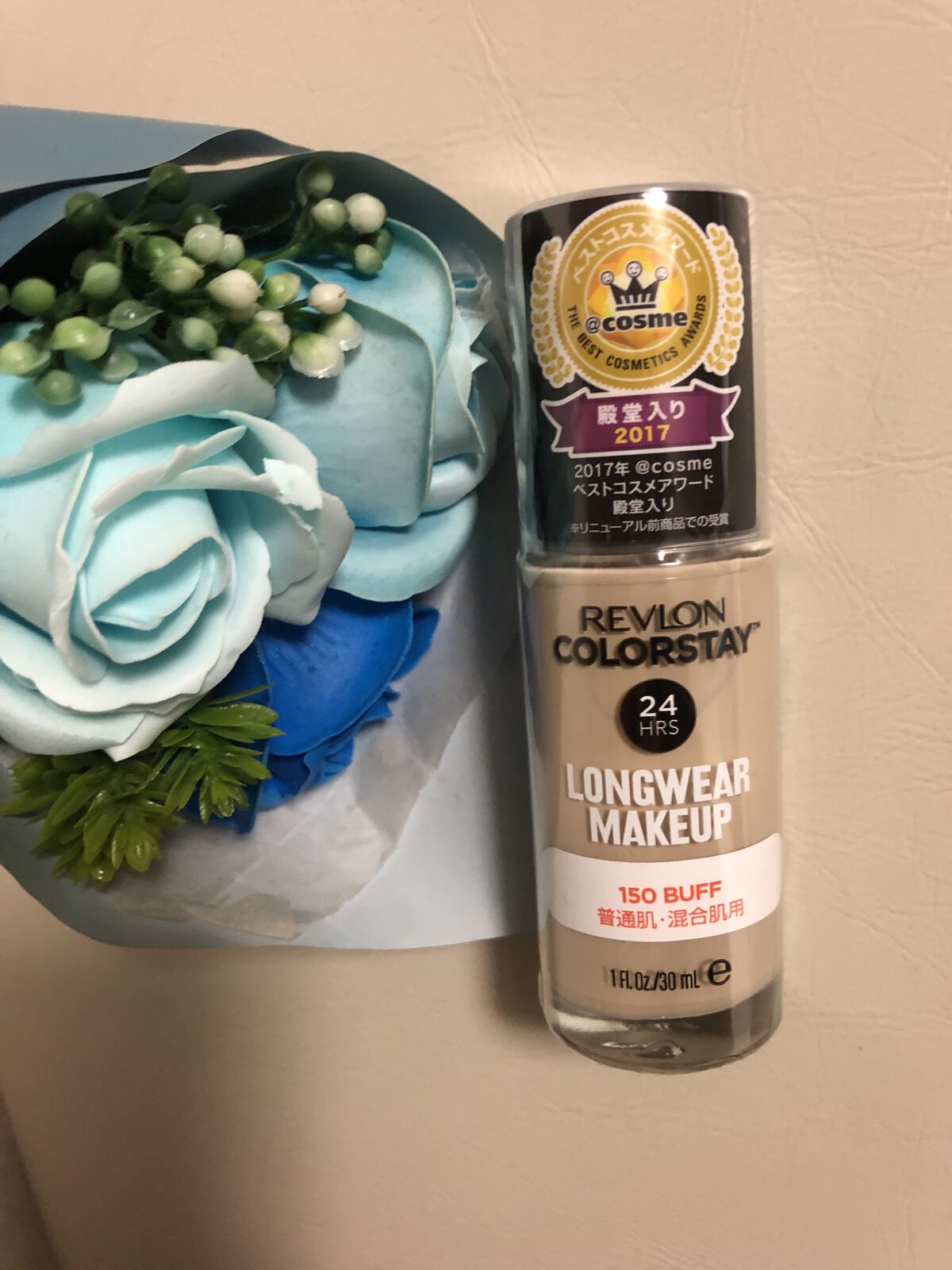 カラーステイ ロングウェア メイクアップ/REVLON/リキッドファンデーションを使ったクチコミ（1枚目）