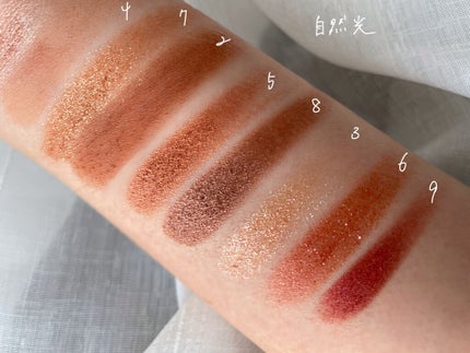 サマーソルスティス アイシャドーパレット/NARS/アイシャドウパレットを使ったクチコミ(6枚目)