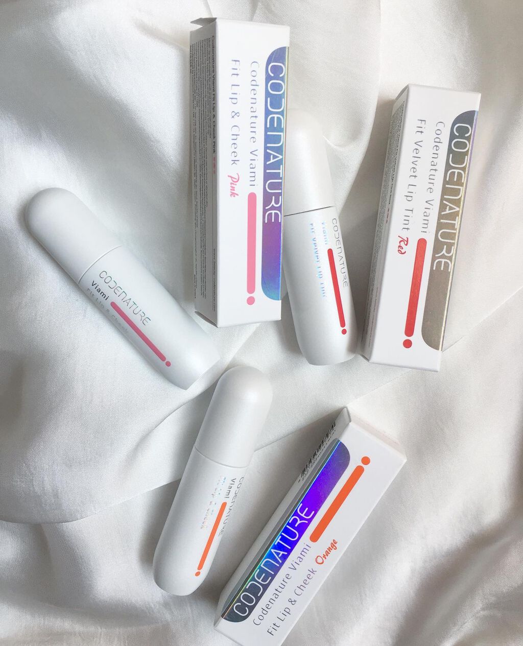 ビアミフィットリップ&チーク/CODENATURE/リップグロスを使ったクチコミ(2枚目)