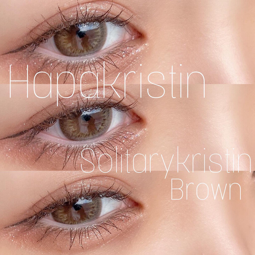 Solitary Kristin/Hapa kristin/カラーコンタクトレンズを使ったクチコミ（1枚目）