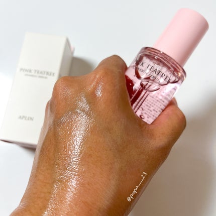 ピンクティーツリーシナジーセラム/APLIN/美容液を使ったクチコミ(3枚目)