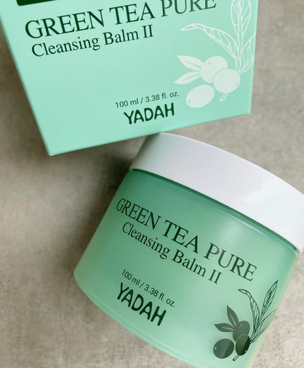 グリーンティーピュアクレンジングバームⅡ/YADAH/クレンジングバームを使ったクチコミ(4枚目)