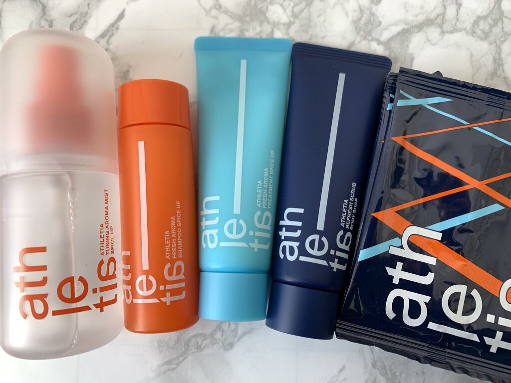 トラベル＆ジムキット/athletia/トライアルキットを使ったクチコミ（1枚目）