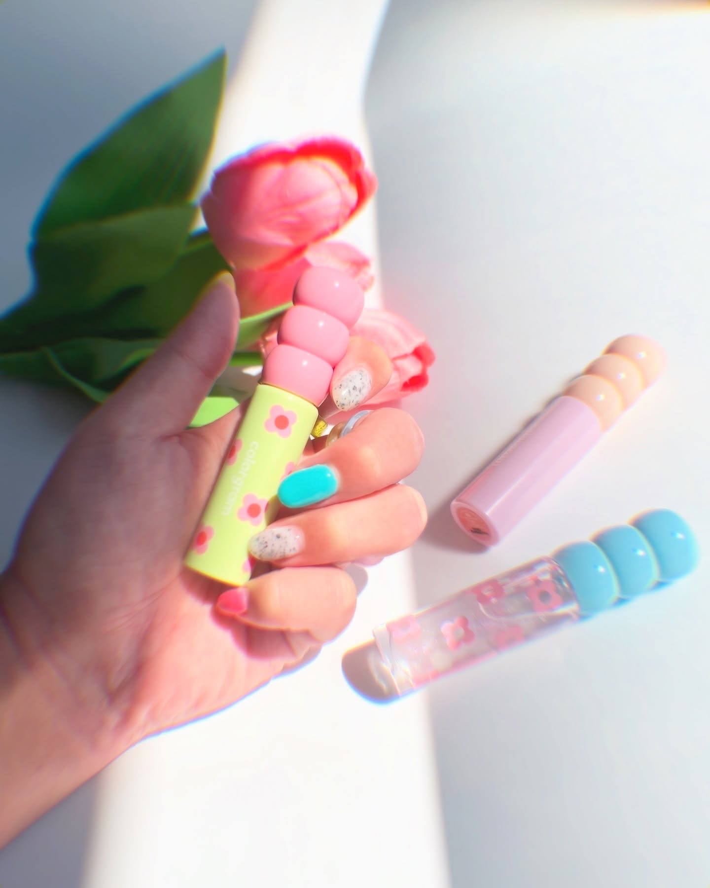 タンフルグラスティント/Colorgram/リップティントを使ったクチコミ（1枚目）