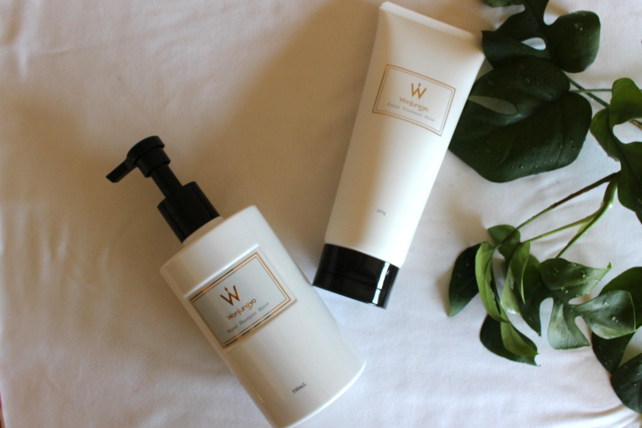 ウォンジョンヨ リペアシャンプー モイスト／リペアトリートメント モイスト/Wonjungyo/市販シャンプーを使ったクチコミ（2枚目）