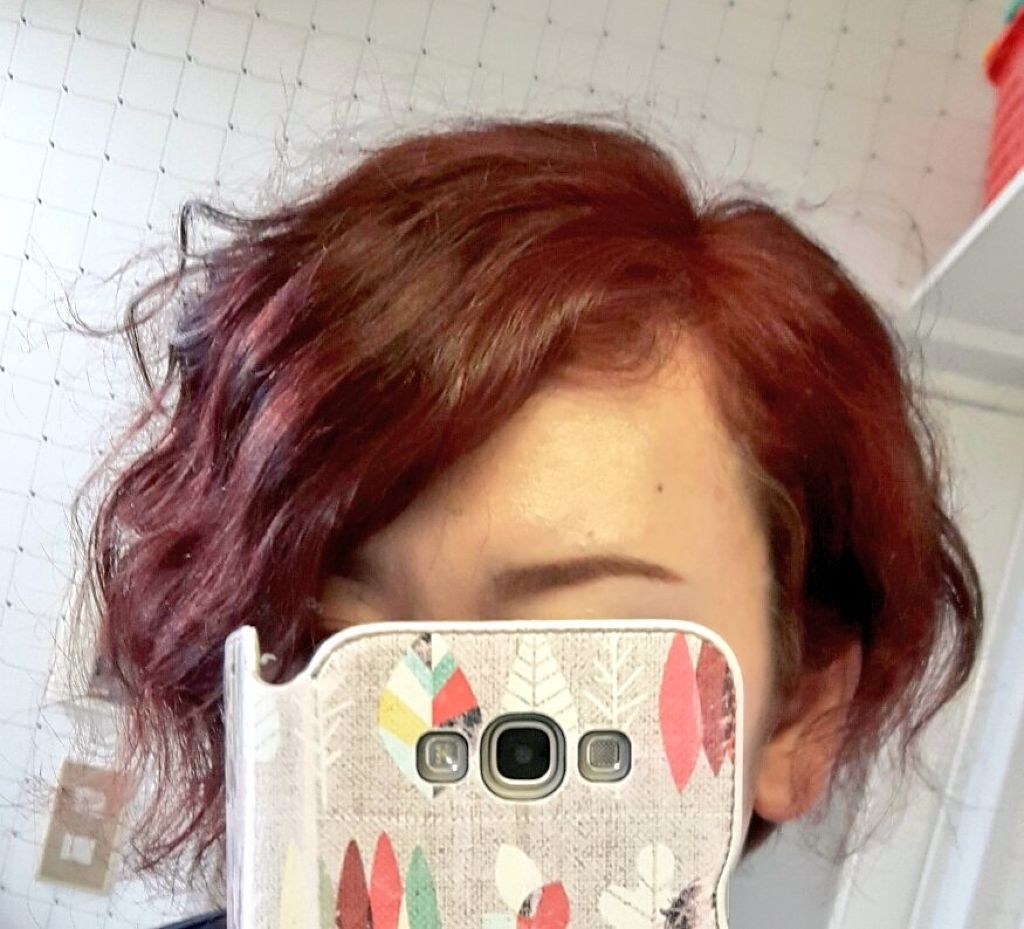 カラーセーフ ヘアマスクS/ナチュールバイタル/ヘアカラーを使ったクチコミ(2枚目)