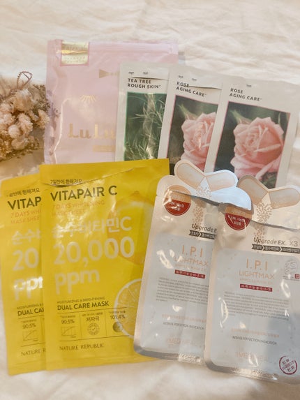 ビタペアC 7DAYS ホワイトニングマスクシート/ネイチャーリパブリック/シートマスク・パックを使ったクチコミ(1枚目)