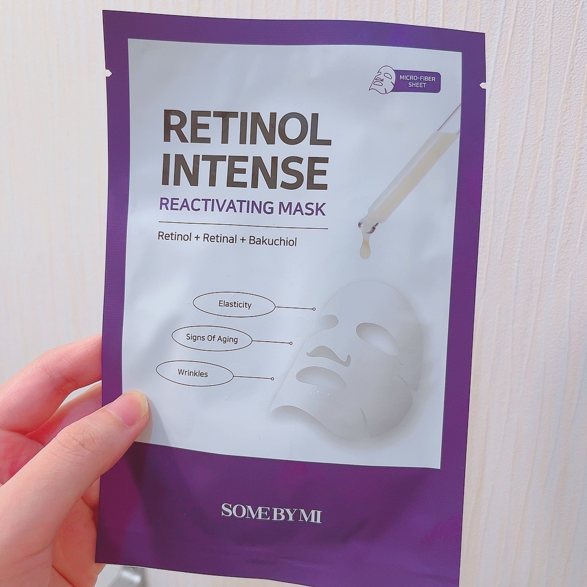レチノールインテンスリアクティベーションマスク/SOME BY MI/シートマスク・パックを使ったクチコミ（1枚目）